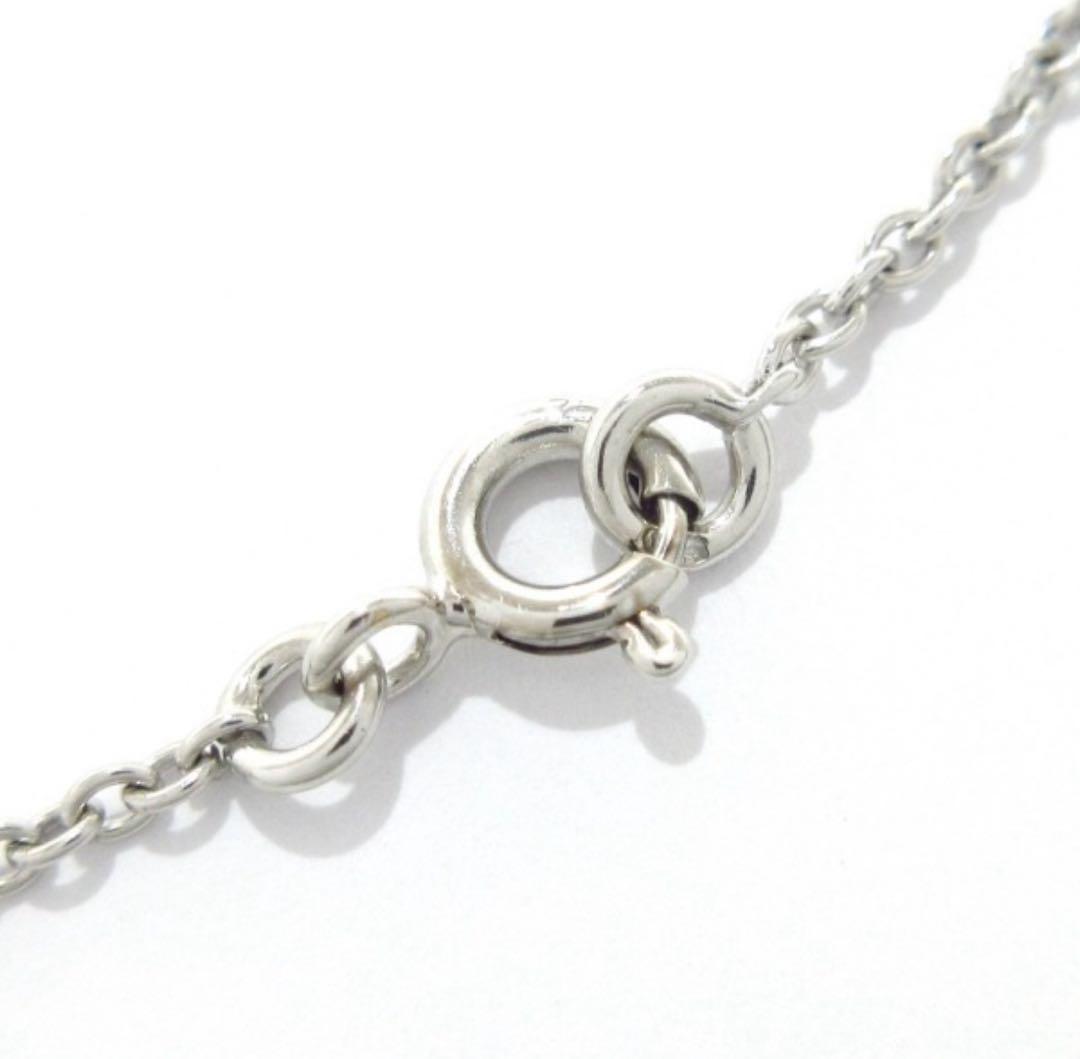 HERMES ネックレス アミュレットコンスタンス K18WG×ダイヤモンド美品