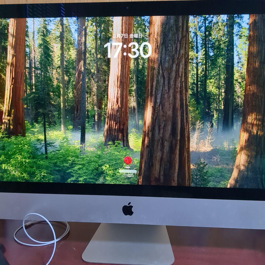 Apple iMac 27インチ シルバー 32GB SSD1TB 2019