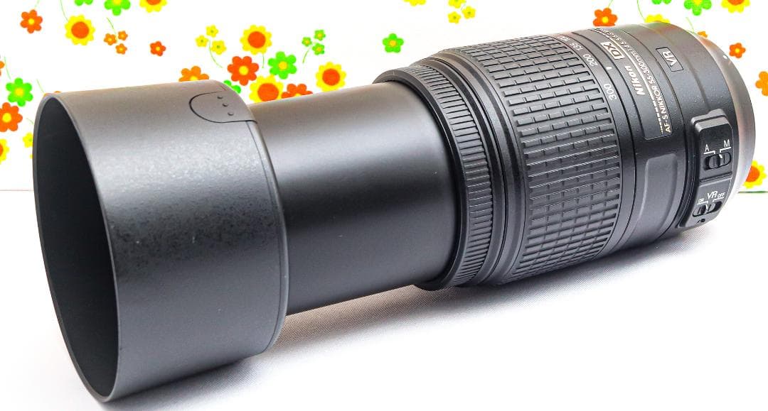 超望遠レンズ！☆Nikon AF-S 55-300mm☆手振れ補正付き