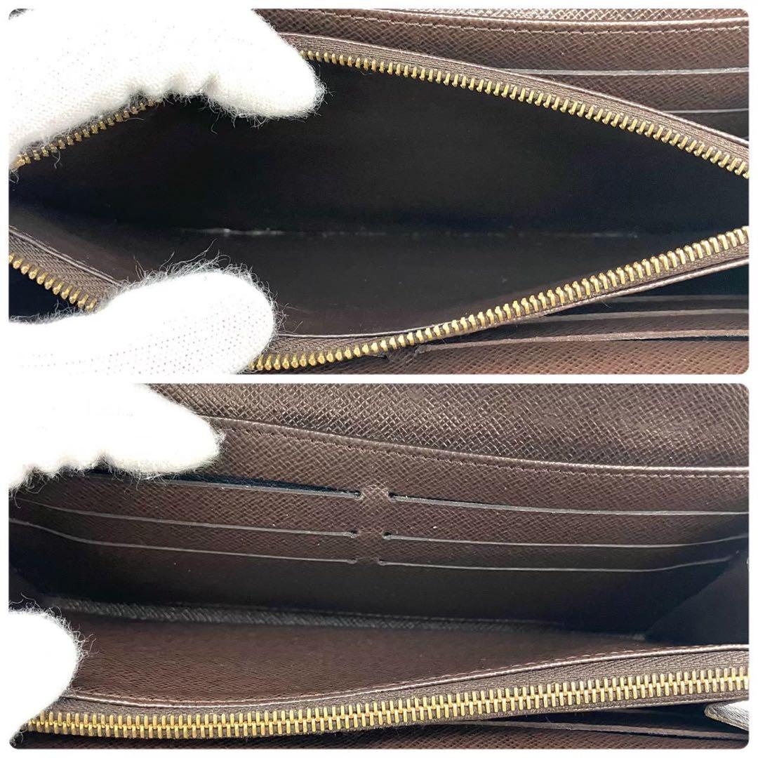 Justin 正規品 ルイヴィトン 長財布 ポルトフォイユ サラ ダミエ