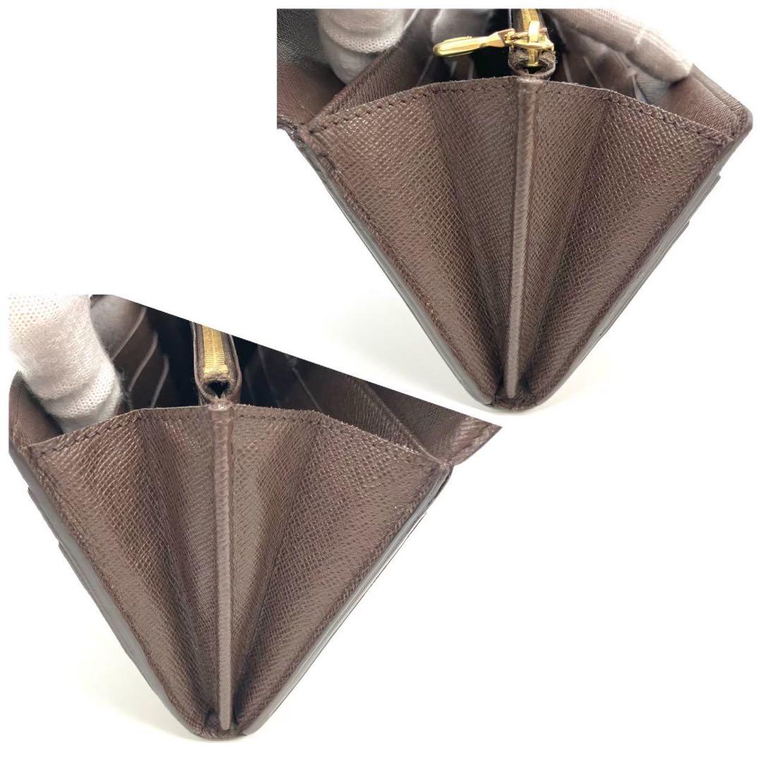 Justin 正規品 ルイヴィトン 長財布 ポルトフォイユ サラ ダミエ