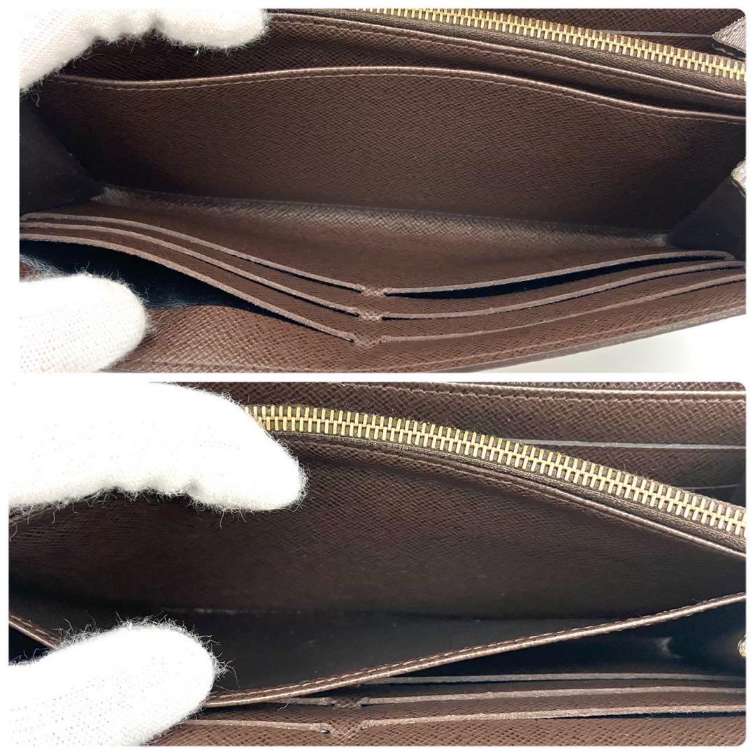 Justin 正規品 ルイヴィトン 長財布 ポルトフォイユ サラ ダミエ