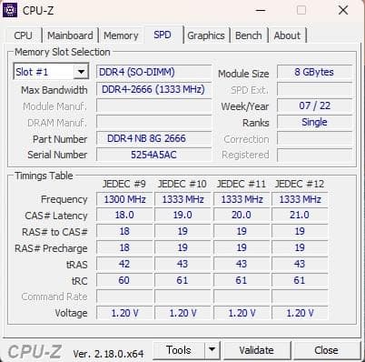 SK hynix 8GB 2枚 計16GB DDR4-2666MHz