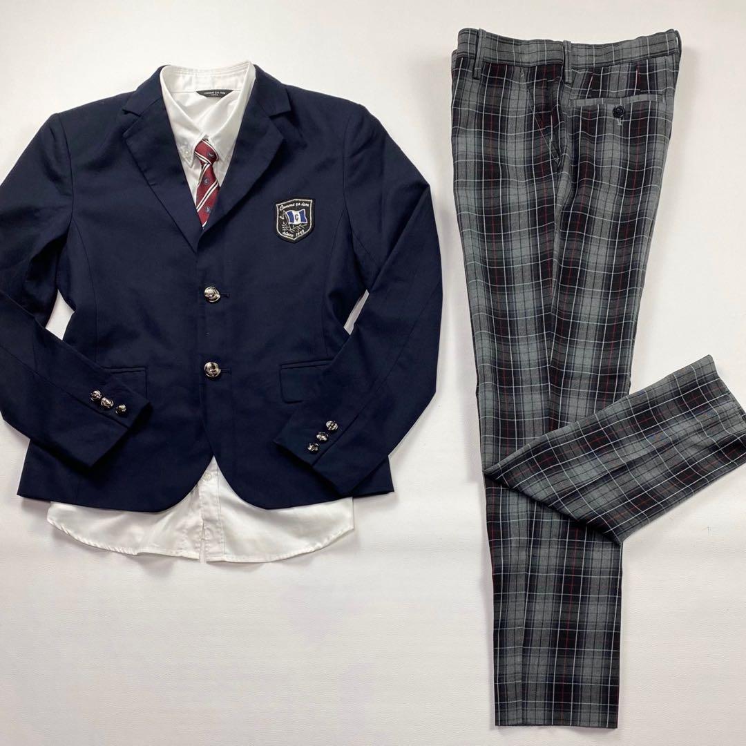 ✨コムサイズム160 フォーマルセットアップスーツ4点セット 卒業式 発表会受験