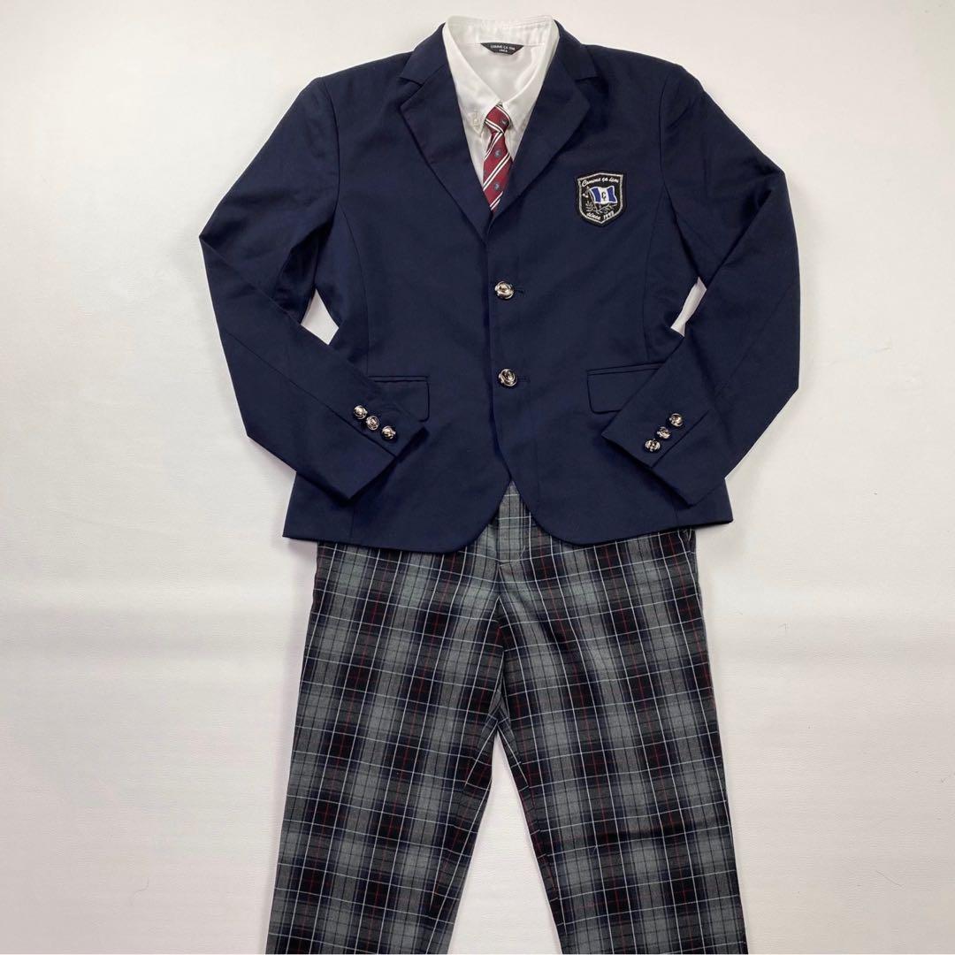 ✨コムサイズム160 フォーマルセットアップスーツ4点セット 卒業式 発表会受験