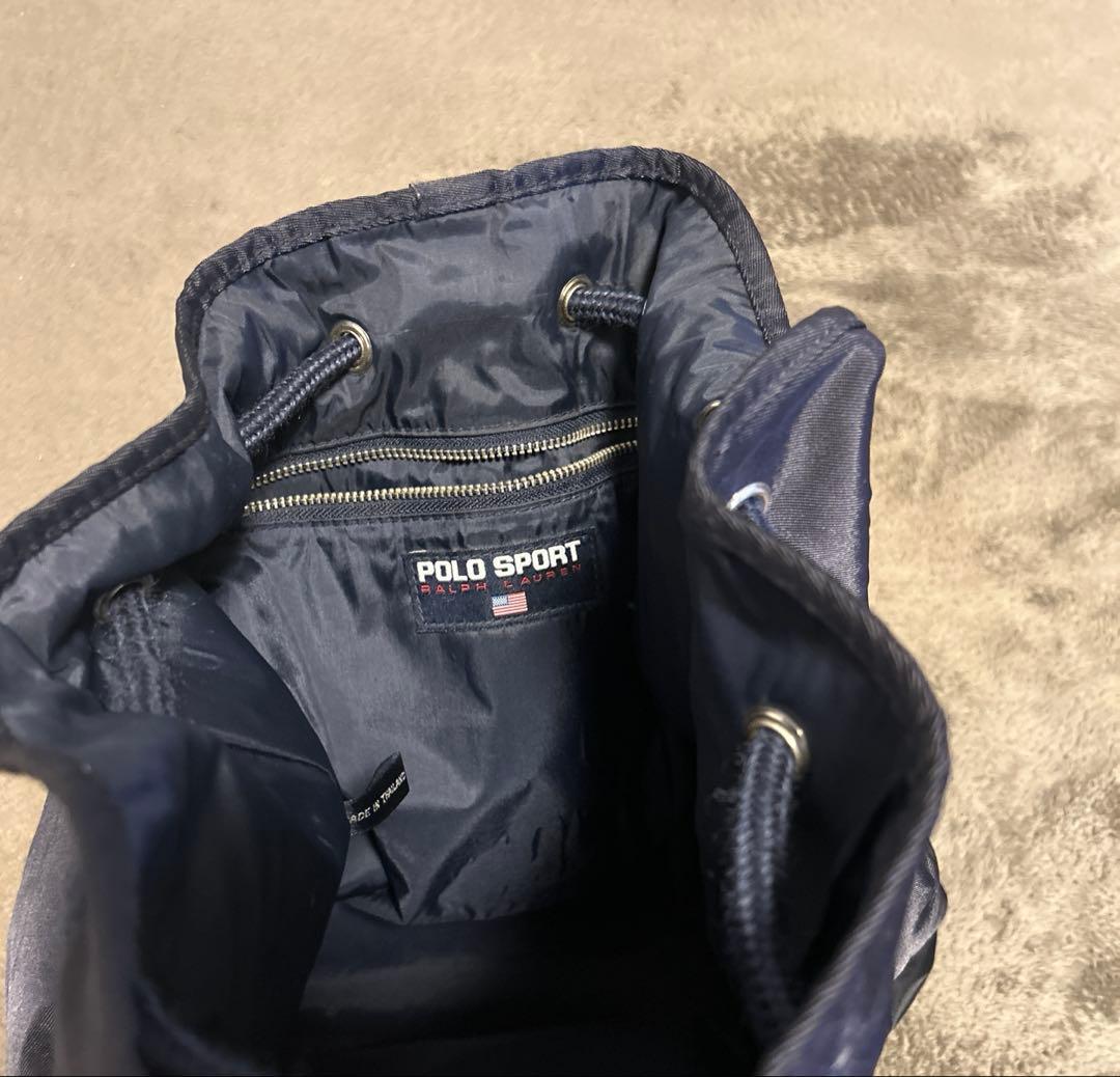 POLO SPORTポロスポーツ ワンショルダー 巾着 バッグ 00s90s