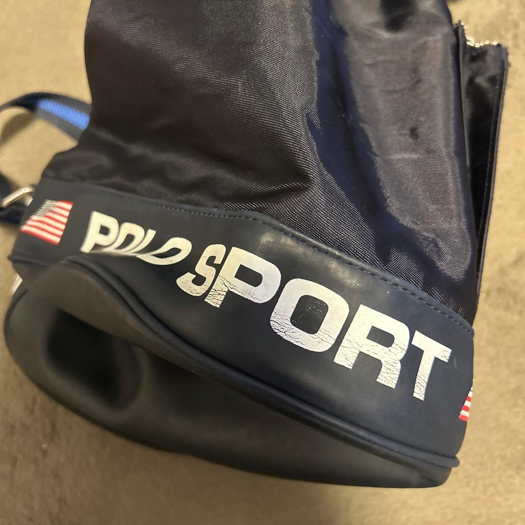 POLO SPORTポロスポーツ ワンショルダー 巾着 バッグ 00s90s