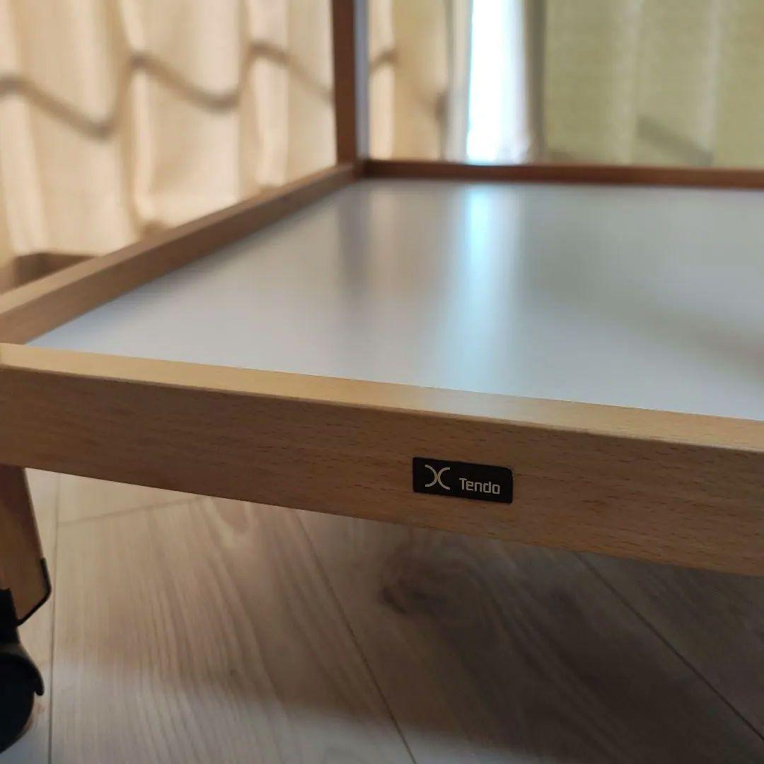 天童木工 ワゴン T-2093ME-ST Tendo 2段 キャスター付