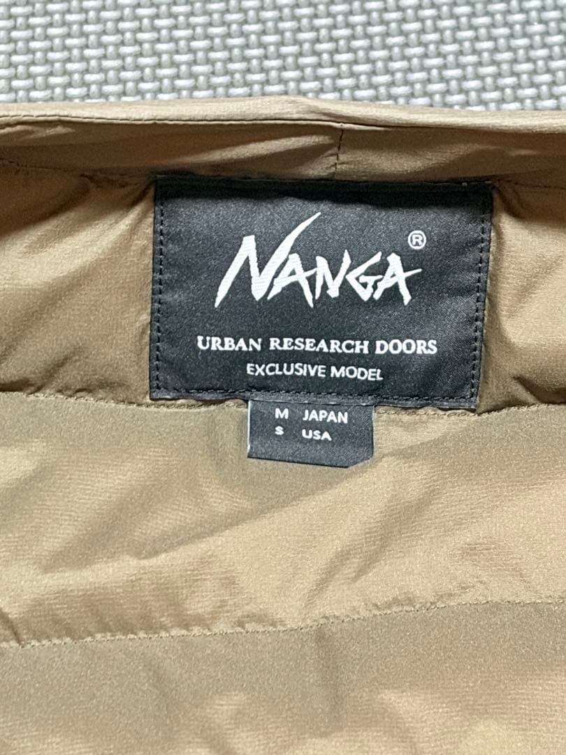 「別注」NANGA×DOORS　INNER DOWN JACKET 美品 M