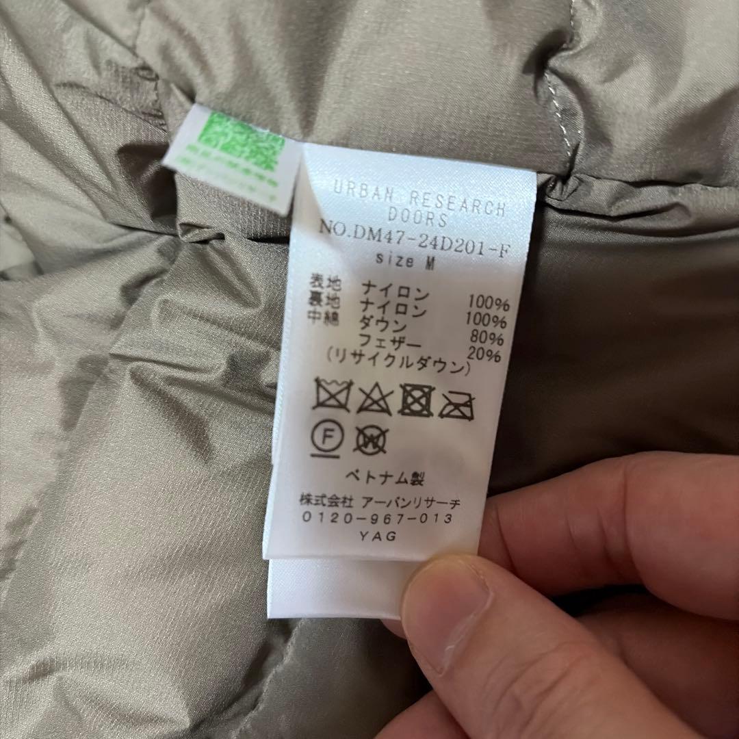 「別注」NANGA×DOORS　INNER DOWN JACKET 美品 M