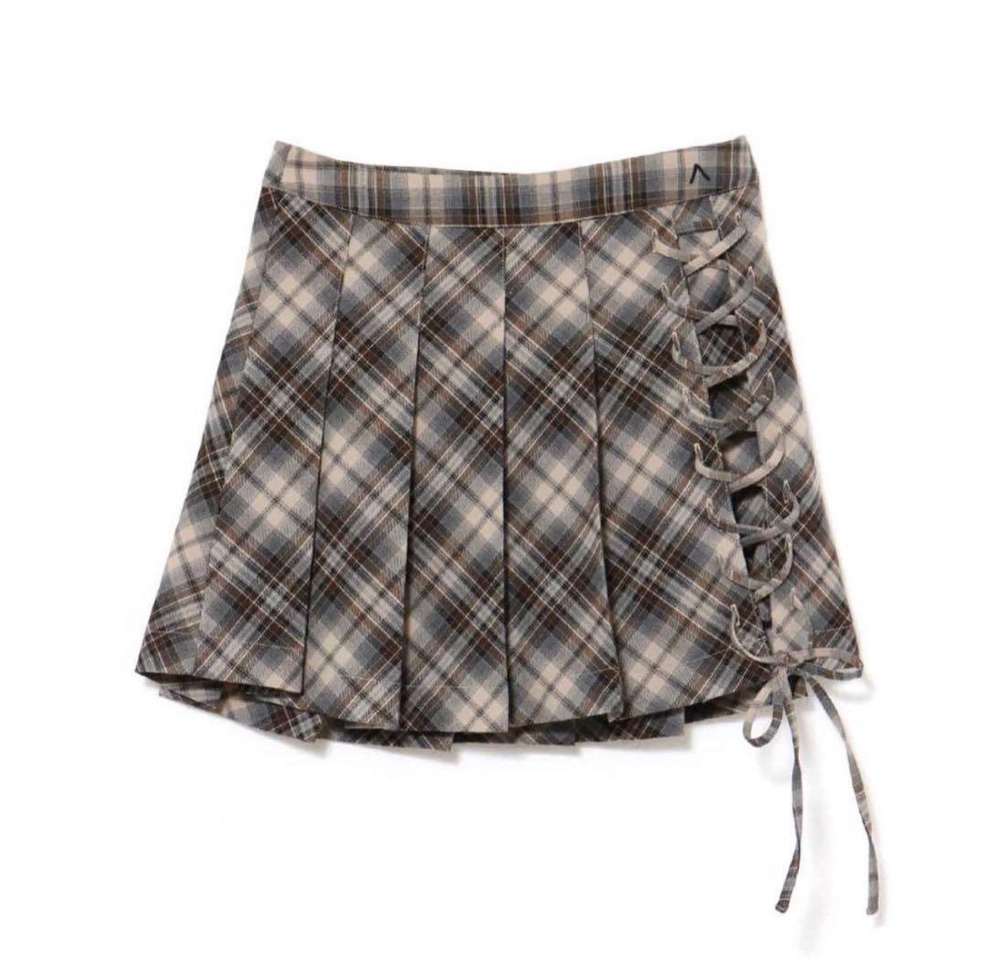 スカート Sonia lace up mini skirt andmary