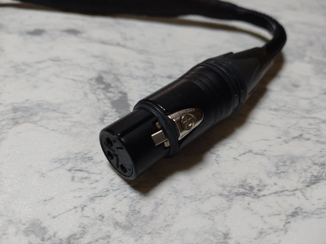 【新作!】カタパルトXLRケーブル　ショートタイプ　約39cm