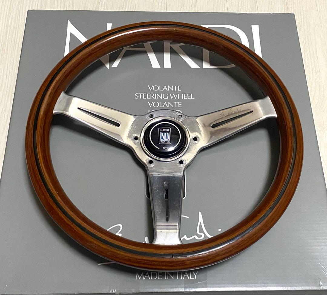 希少【NARDI Classic】32.5Φ ウッドステアリング　即決大歓迎