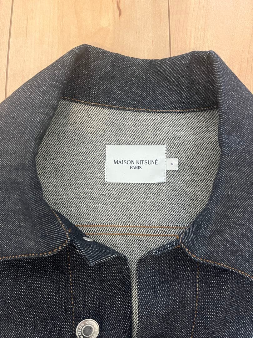 【最終値下げ中】MAISONKITSUNEメゾンキツネ　デニムジャケットMサイズ