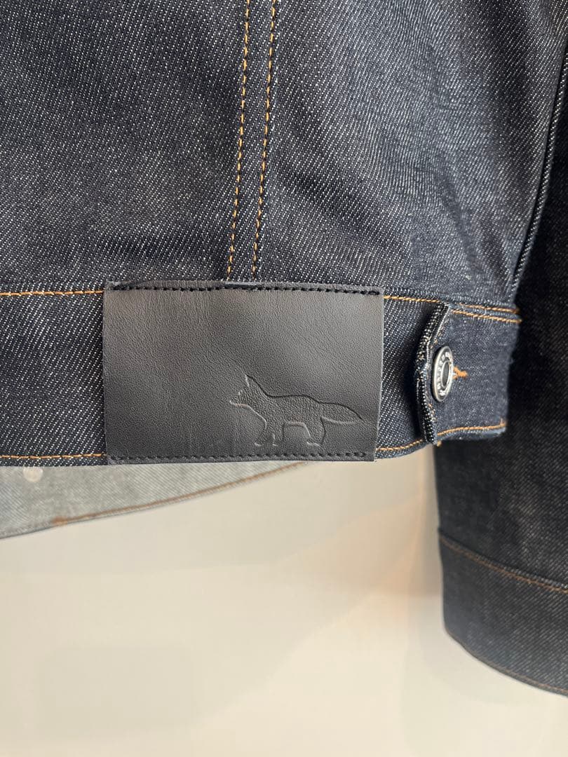 【最終値下げ中】MAISONKITSUNEメゾンキツネ　デニムジャケットMサイズ