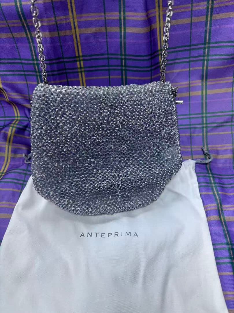ANTEPRIMA シルバーショルダーバッグ
