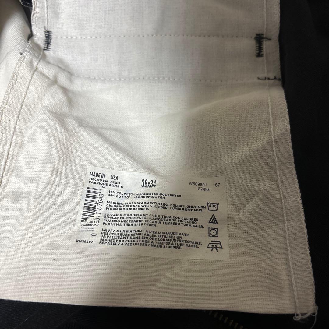 usa製　ディッキーズ　パンツ　ブラック38x34