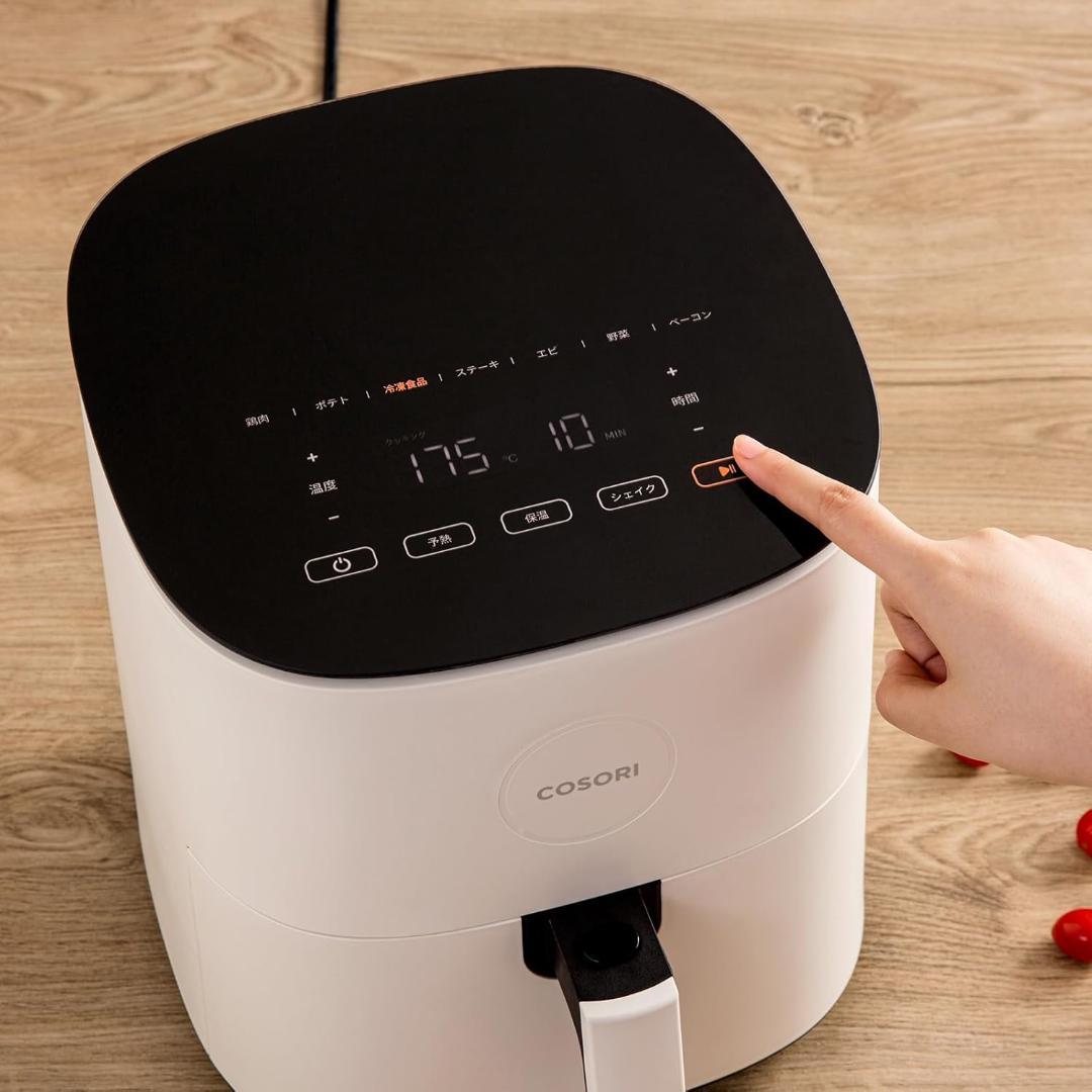 COSORI ノンフライヤー 4.7L アイボリー CAF-L501-WJP