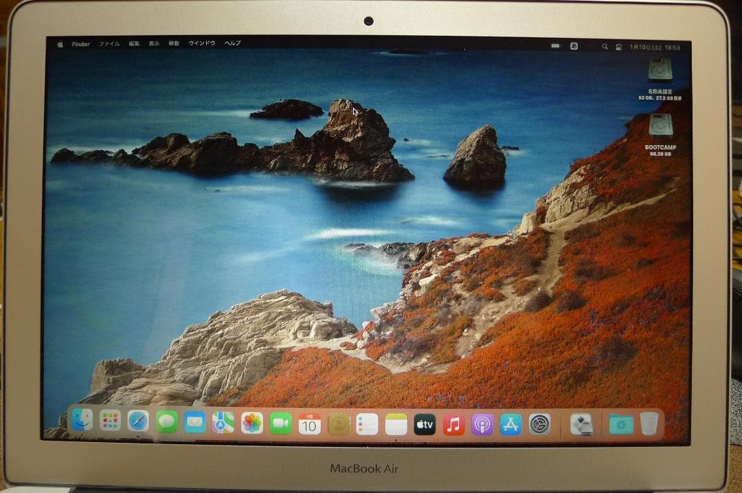 MacBookAir13 I5/128G / Windows11（認証済）導入済