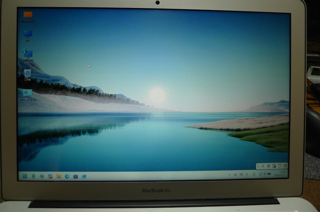 MacBookAir13 I5/128G / Windows11（認証済）導入済