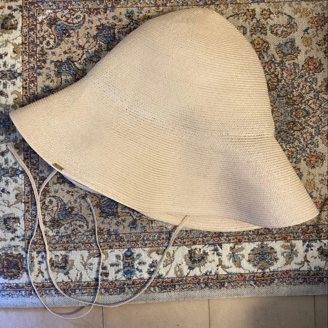 wicagrocery abaca hat size L 新品タグ付き　麦わら