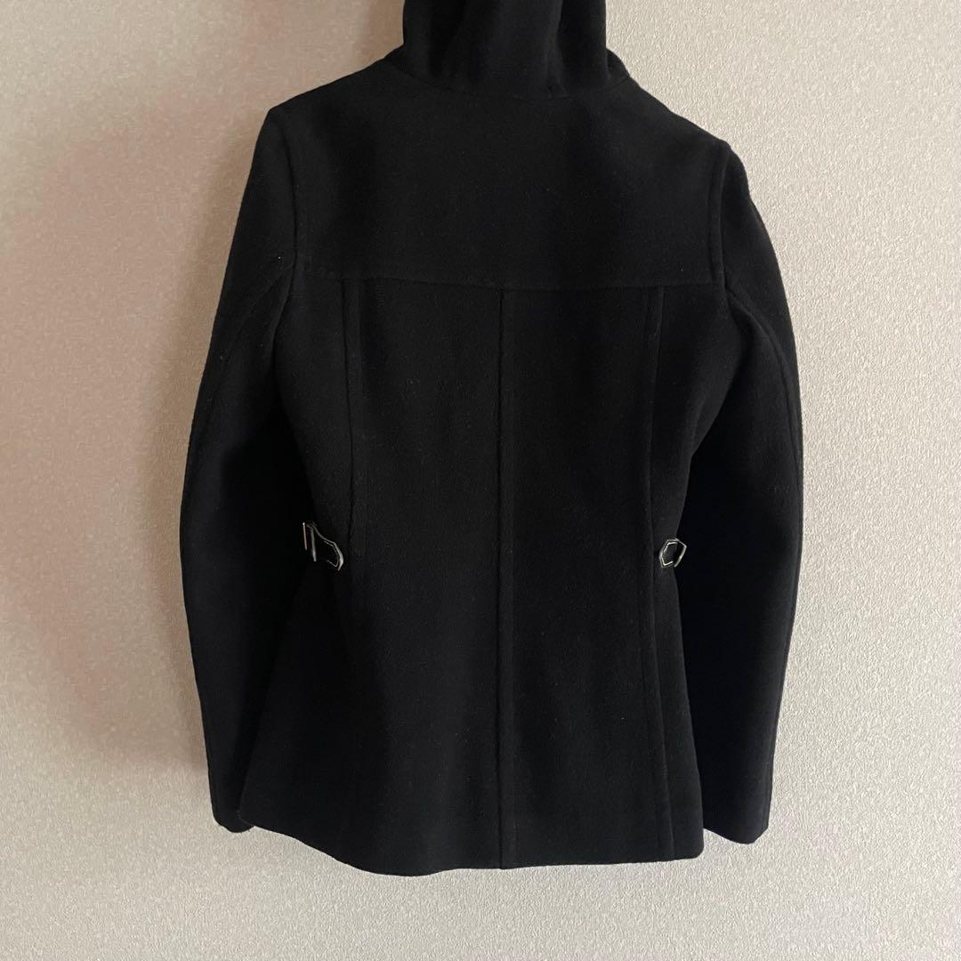 BURBERRY フード付きブラックジャケット　サイズ40