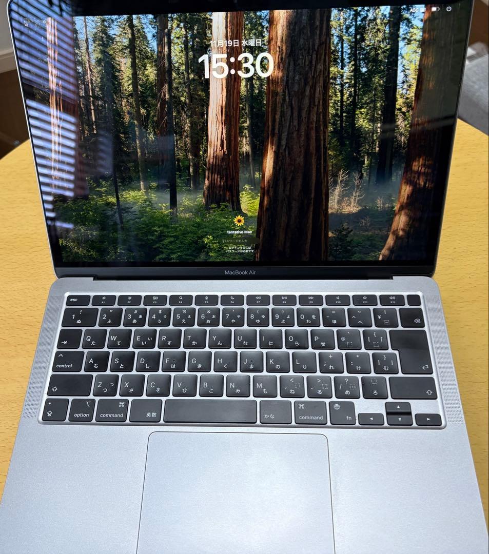 MacBook Air M1 2020 スペースグレイ 16GB 256GB