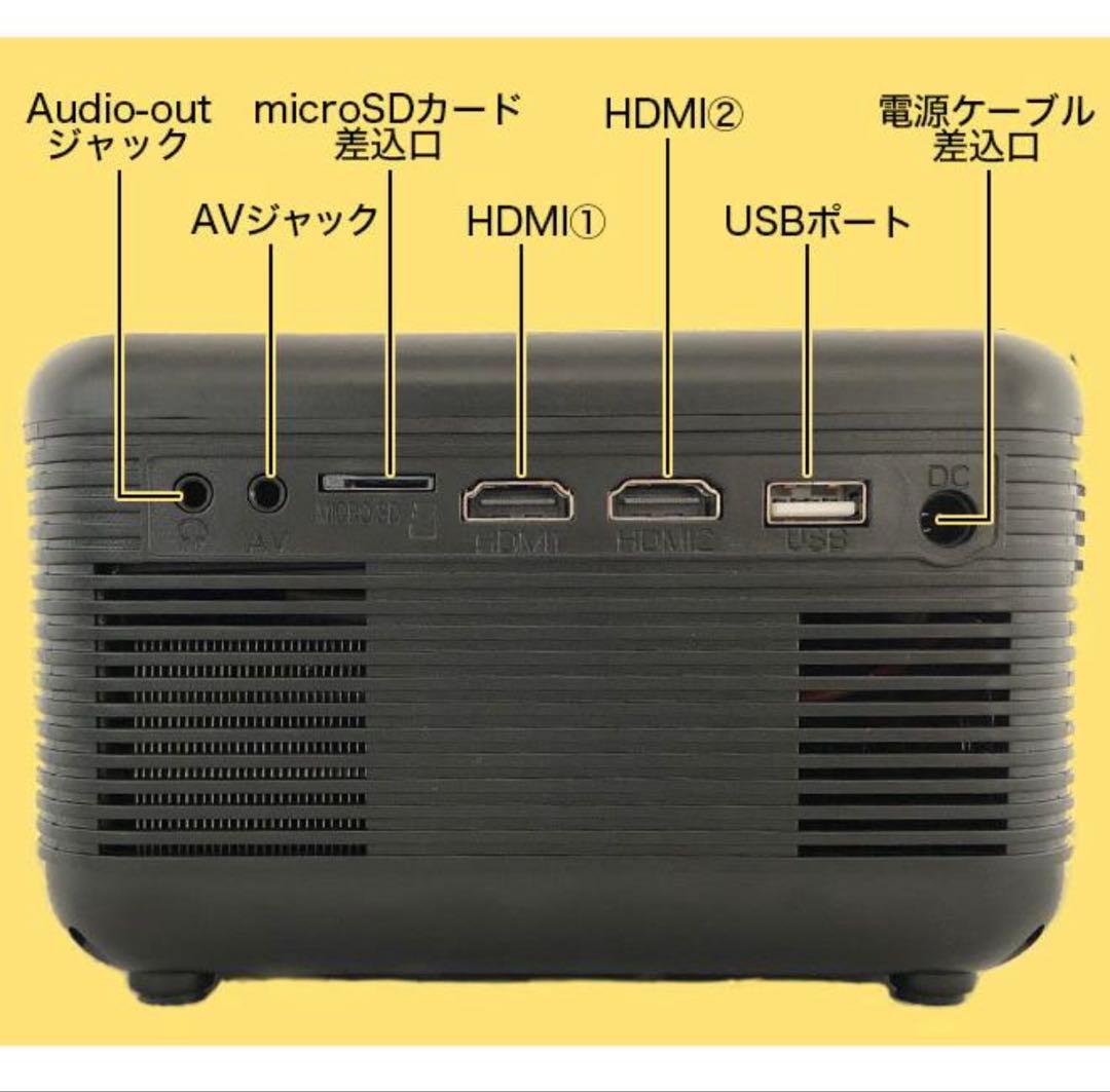 RA-PD080 DVDプロジェクター 本体　赤　三脚おまけ