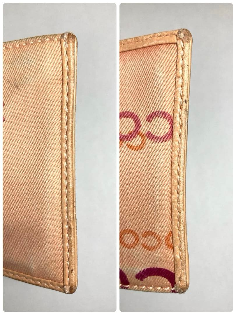 シャネル　キャンバス　キーリング付き　ケース　カードケース　箱付き