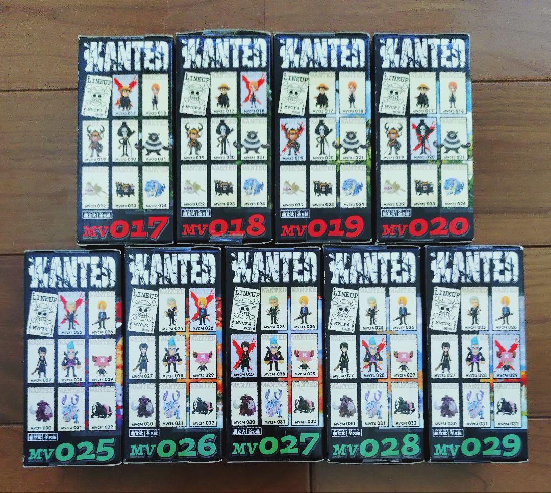 ワンピース　ワーコレ　ストロングワールド　麦わらの一味　９体　セット