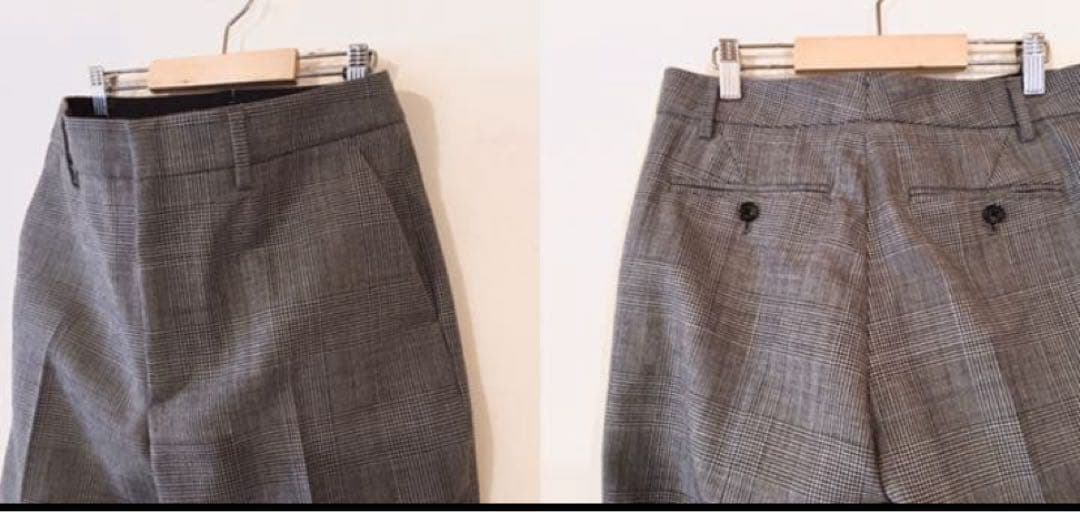 【美品】 期間限定！マーガレットハウエル×フォックスブラザーズ チェックパンツ