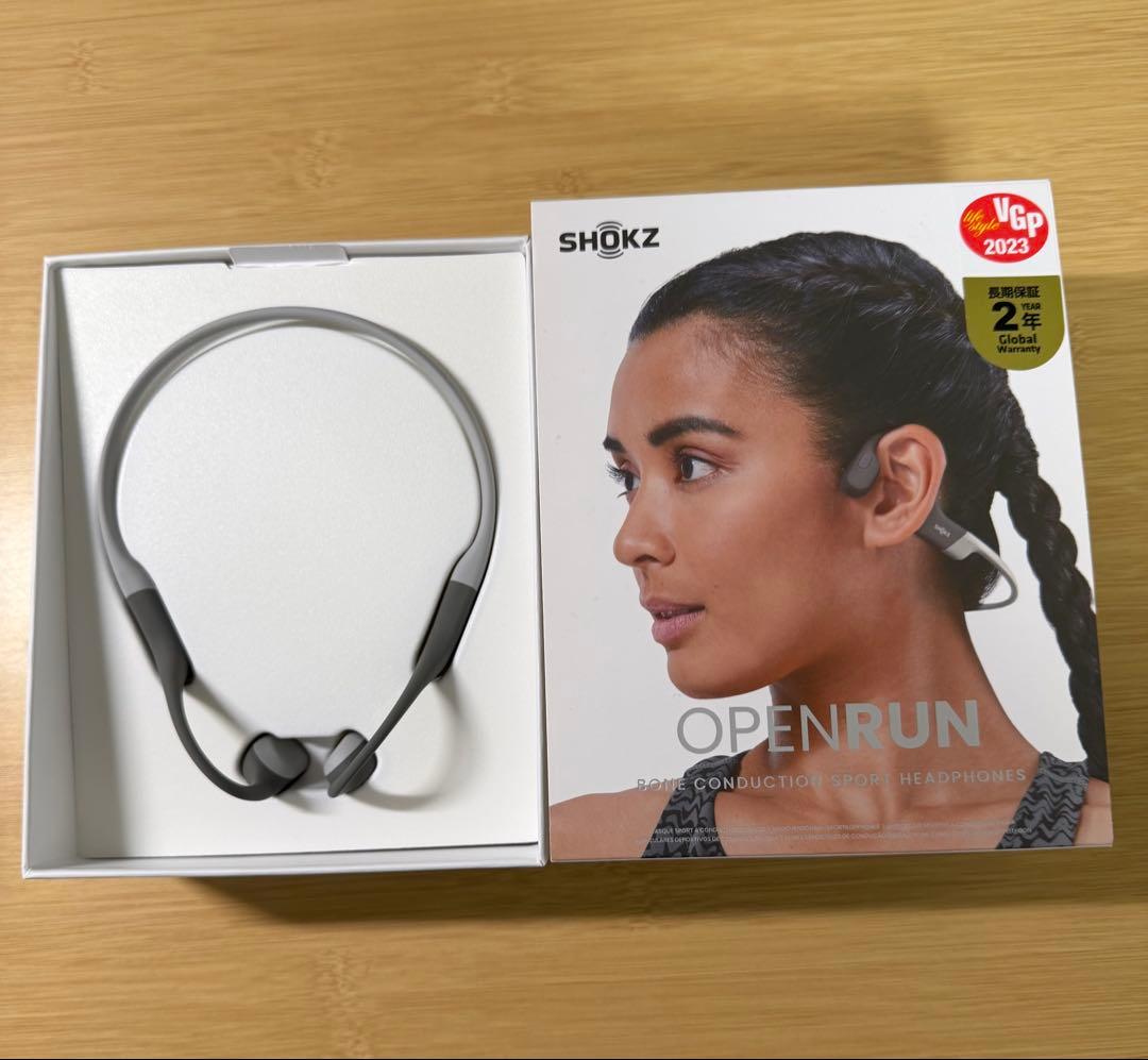 SHOKZ OPENRUN 骨伝導ヘッドフォン