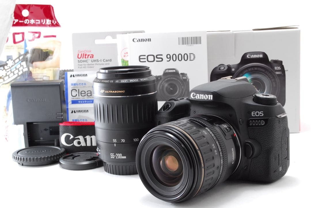 美品＆レンズ2個！❣️Canon EOS 9000D