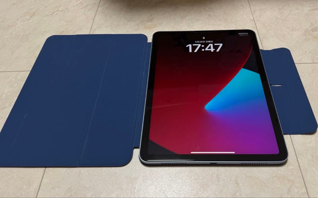 【美品】iPad Air 第4世代 Wi-Fi 64GB ブルー　10.9インチ