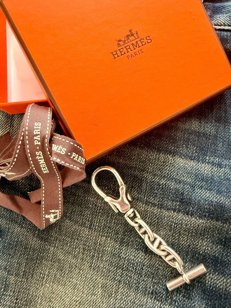 T*P様 HERMES シェーヌダンクル キーホルダー ヴィンテージエルメス　キ