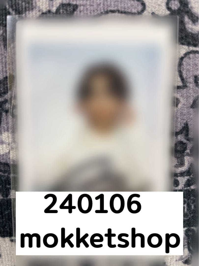 ATEEZ ソンファ 対面 ヨントン サインポラロイド 直筆