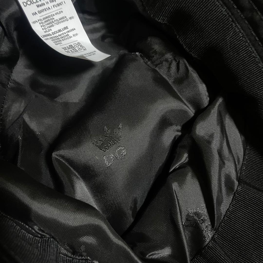 未使用 D&G DOLCE&GABBANA 保存袋付 ナイロン バケット ハット