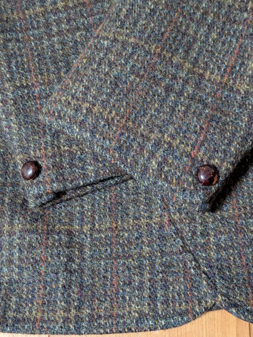 Dunn＆co　ハリスツイード　テーラードジャケット　　70's　60's