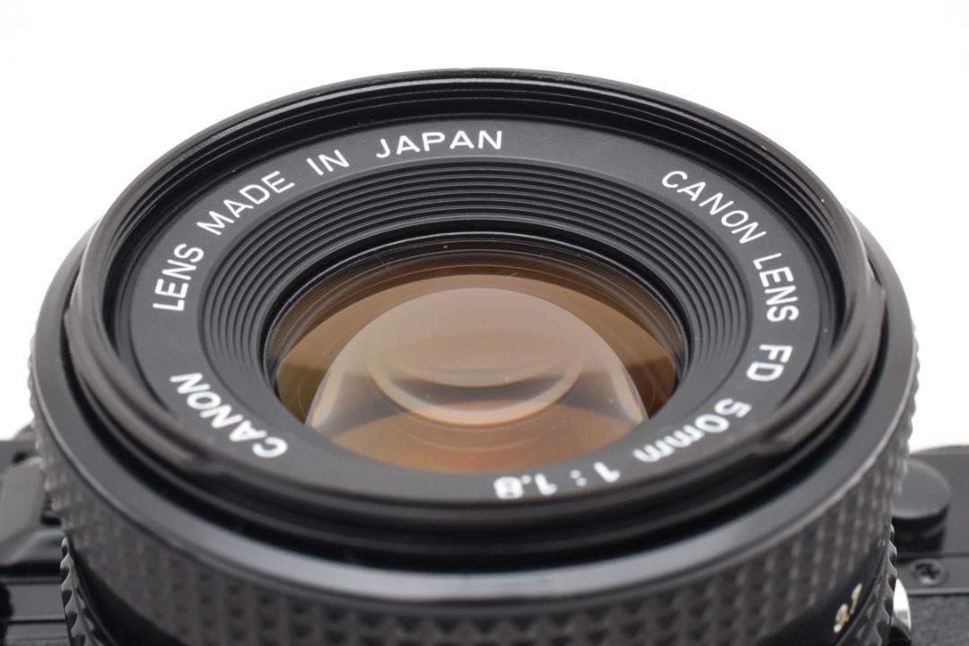 ストラップ付き美品 Canon A-1 + New FD 50mm F/1.8