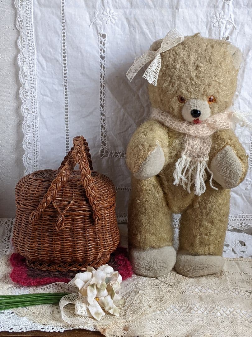 【c】アンティークベア　アンティークテディベア　ドイツ