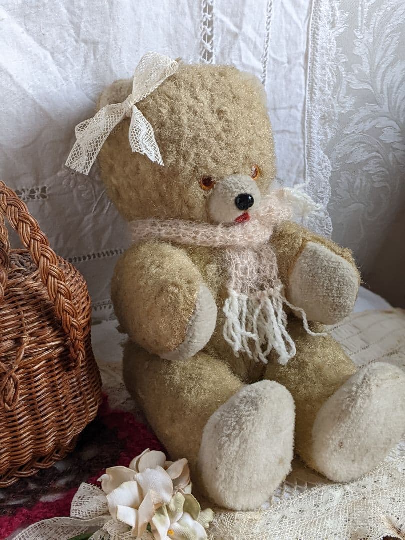 【c】アンティークベア　アンティークテディベア　ドイツ