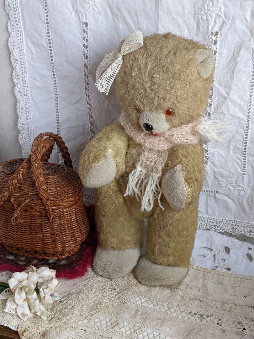 【c】アンティークベア　アンティークテディベア　ドイツ