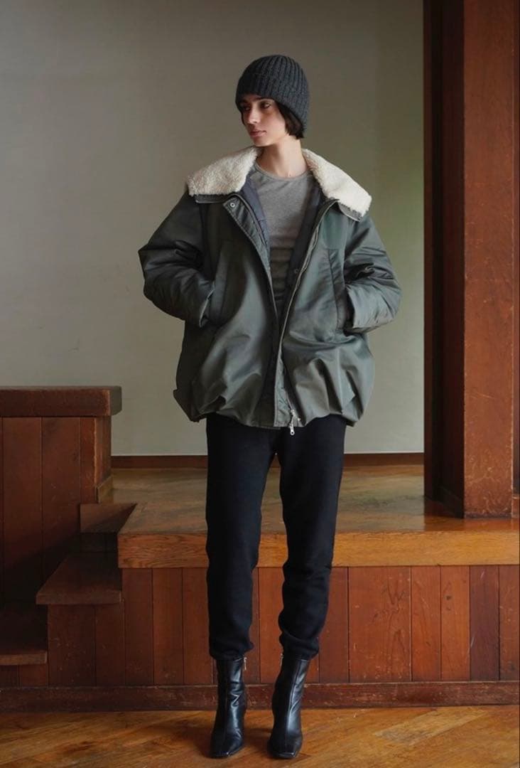 【CLANE】BALLOON DESIGN HOODED N3B