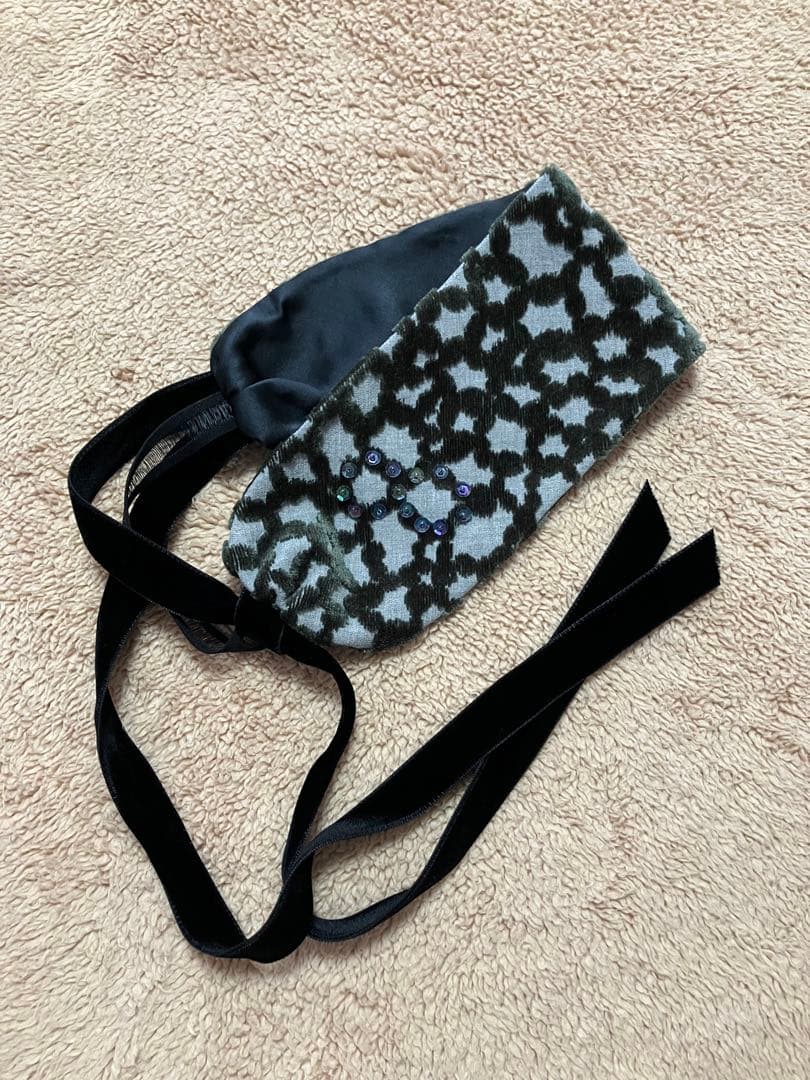 ミナペルホネン⚫︎ヘッドドレス⚫︎stone beads⚫︎ヘアバンド⚫︎ヘアアクセ