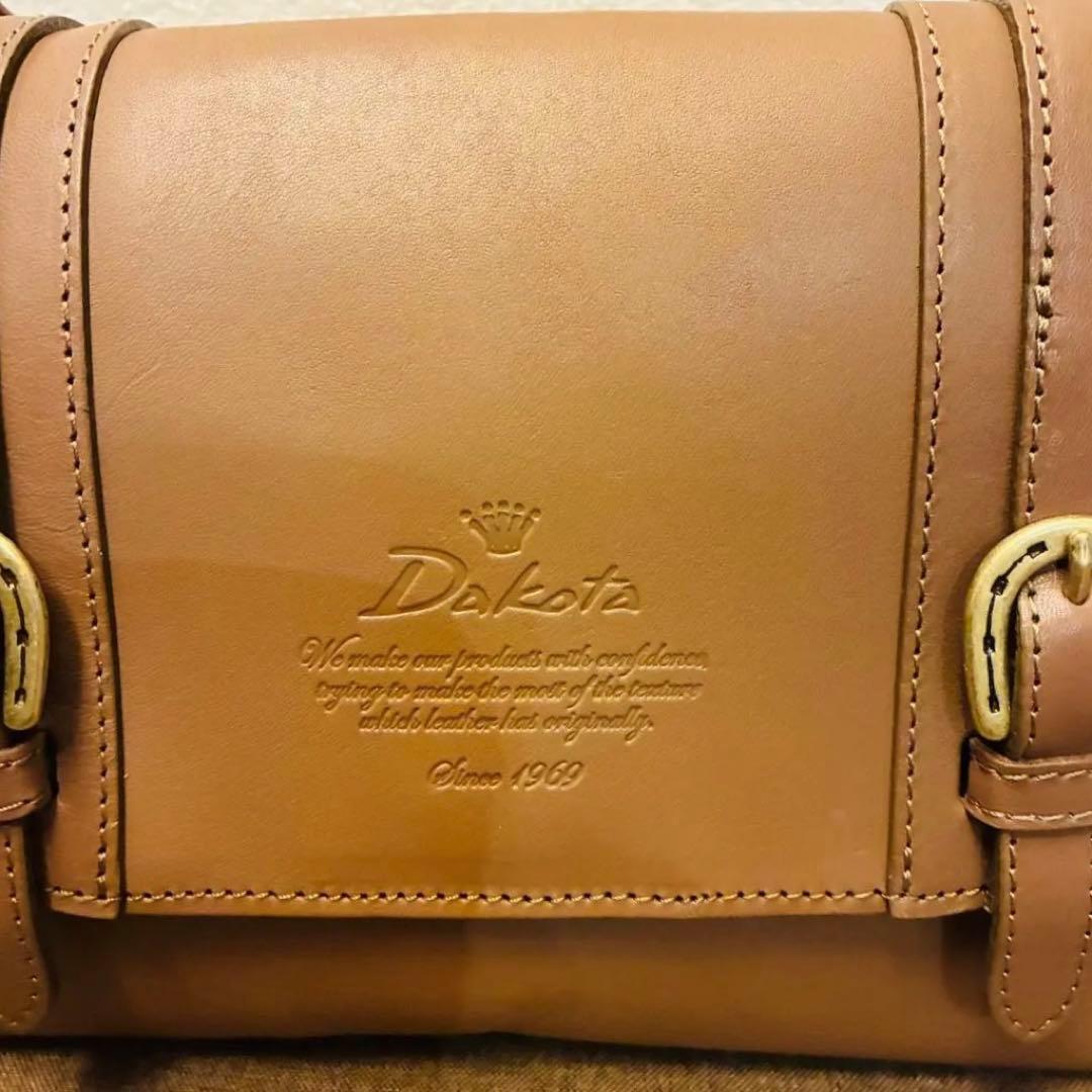 Dakota ダコタ レザー ショルダーバッグ ブラウン系