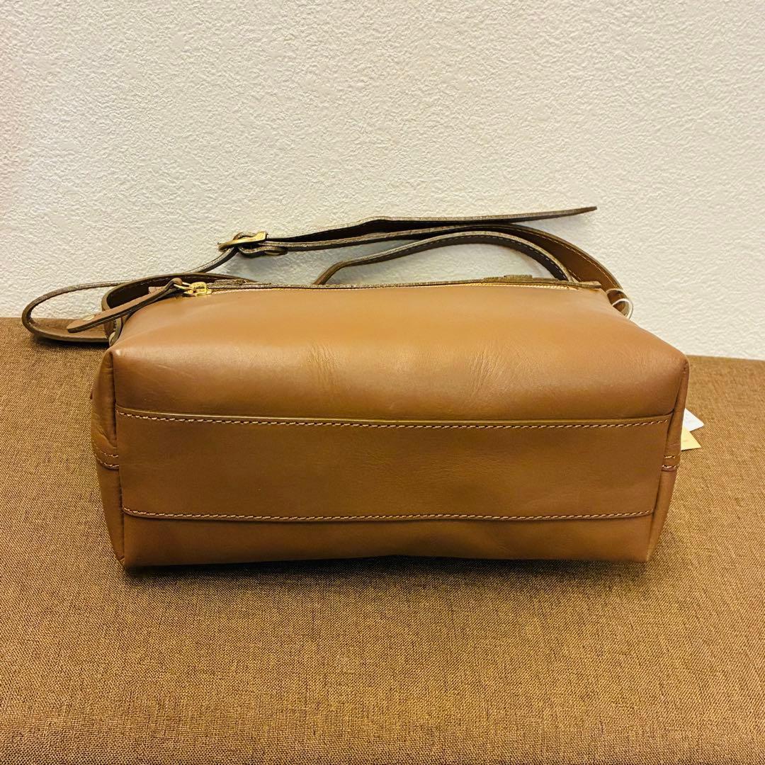 Dakota ダコタ レザー ショルダーバッグ ブラウン系