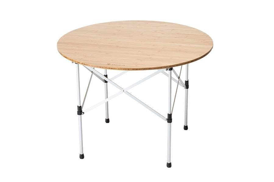 【ほぼ新品】　【限定品】　スノーピーク ローテーブルラウンド竹　LV-242