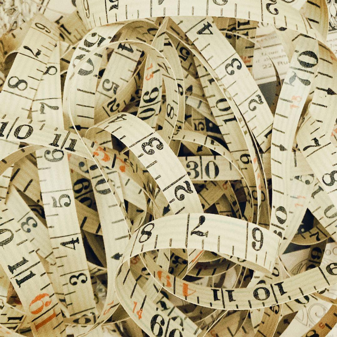 イギリス 古道具 ブロカント 巻尺 アンティーク 手巻きメジャー