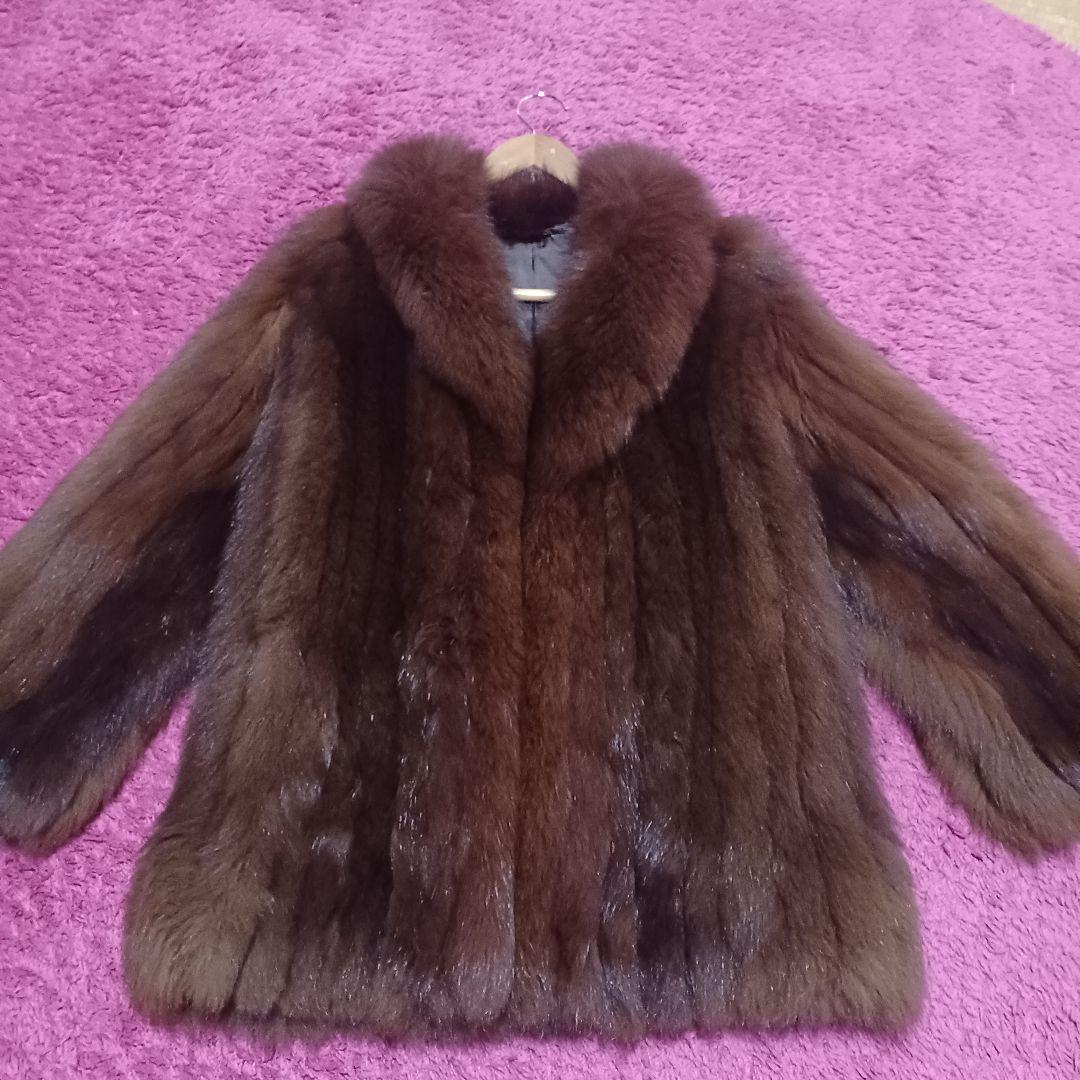 サガフォックス　毛皮　M位