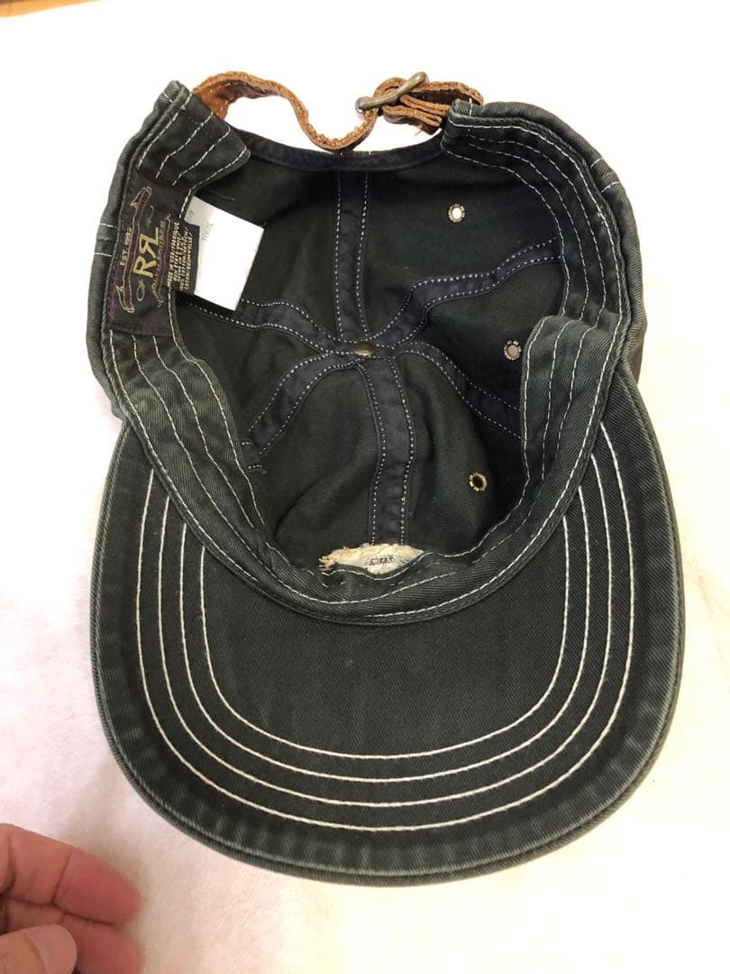 希少　RRL ダブルアールエル　キャップ　ヴィンテージ　ラルフローレン　USA製